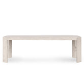 Classic Home Macarthur 94" Dining Table Black White Model 51031385